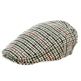 Robins Flat Cap Beige Wool - Traclet