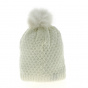 Fox Fur Pompom Beanie - Traclet