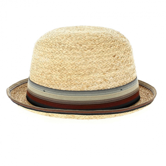 Chapeau Cloche Pékane Paille Raphia - Traclet Chapeau Cloche Pékane Paille Raphia - Traclet