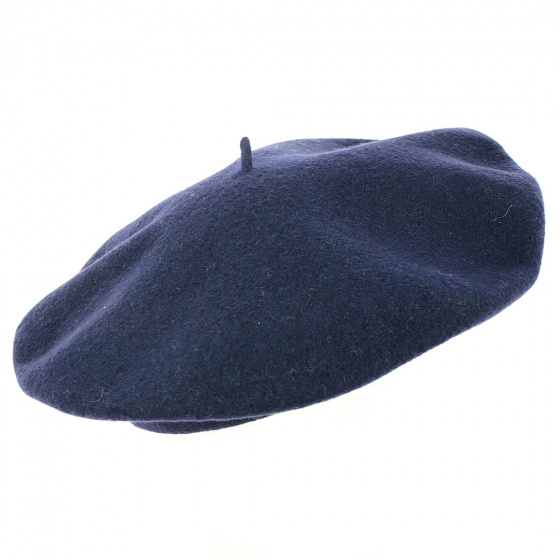 Basque Beret Rhinestone Creation Wool - Traclet
