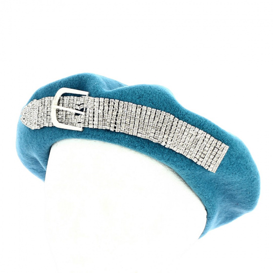 Béret Basque Création Strass Laine - Traclet Béret Basque Création Strass Laine - Traclet
