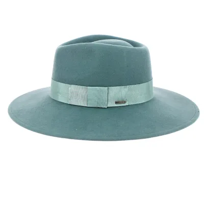 Silver Pine Wool Felt Fedora Hat - Brixton Reference: 12376 | Traclet Hat Shop