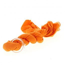 Chèche coton orange