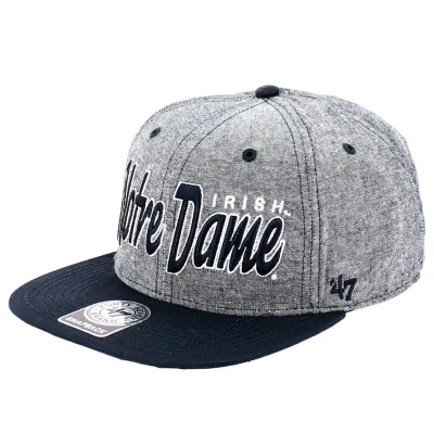 Casquette Snapback Notre Dame Fightin Irish Grise - 47 Brand