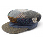 Malahide Patchwork Sailor Cap - Hanna Hats