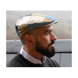 Flat Cap patchwork summer
