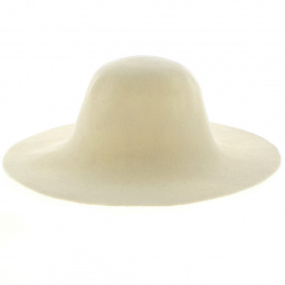 Fionista Wool Felt Wide-Brimmed Hat - Kopka
