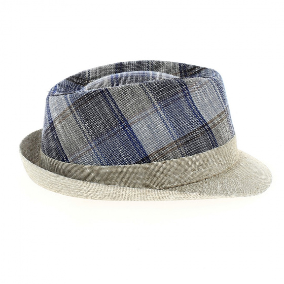 Simono Linen & Cotton Trilby Hat - Traclet