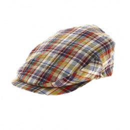 Casquette plate été à carreaux Taille 56