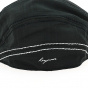 Black flat cap keyone