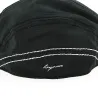 Casquette plate noir keyone Reference : 12443 | Chapellerie Traclet