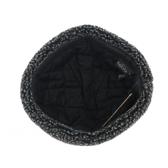 Bonnet Docker Anthracite Fausse Fourrure - Traclet Bonnet Docker Anthracite Fausse Fourrure - Traclet