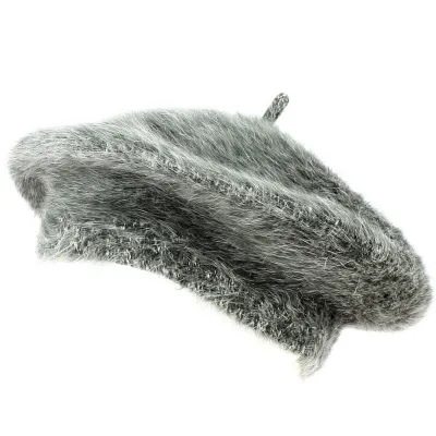 beret angora - beret fabrique en france Reference : 403 | Chapellerie Traclet