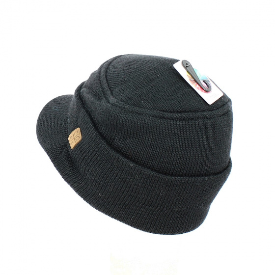 The Radar Beanie Cap Black - Coal The Radar Beanie Cap Black - Coal
