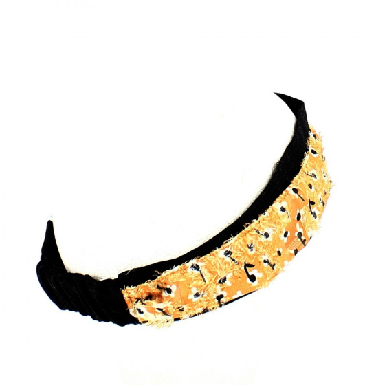 Poppy Flower Linen Headband - Traclet Poppy Flower Linen Headband - Traclet