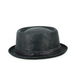 Porkpie Hat Black - Aussie Apparel