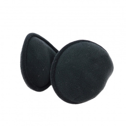 Black Fleece Ear Warmers - Traclet