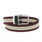 Elastic Patterned Belt Made in France - Traclet