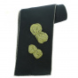 Eva Line Fleece Scarf Black - Traclet