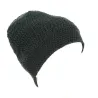 Bonnet Grosses Mailles Acrylique Noir - Traclet Reference : 12497 | Chapellerie Traclet