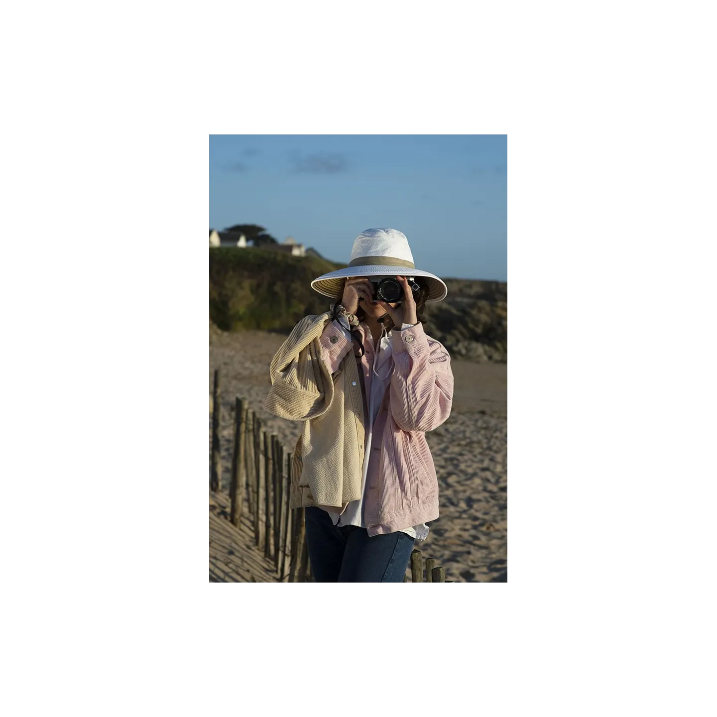 Glatigny Adventure Hat Beige & Taupe - Soway Reference: 9144 | Traclet Hat Shop
