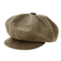 Soft Brown Newsboy Cap - Traclet
