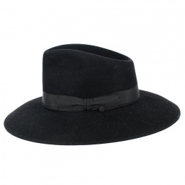 Fedora Aristide Black Felt Hat - Fléchet