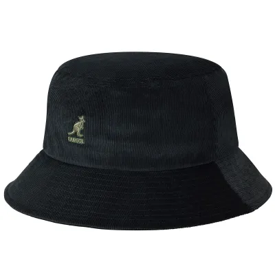 Black Velvet Bucket Hat Inès - Kangol Reference: 11300 | Traclet Hat Shop