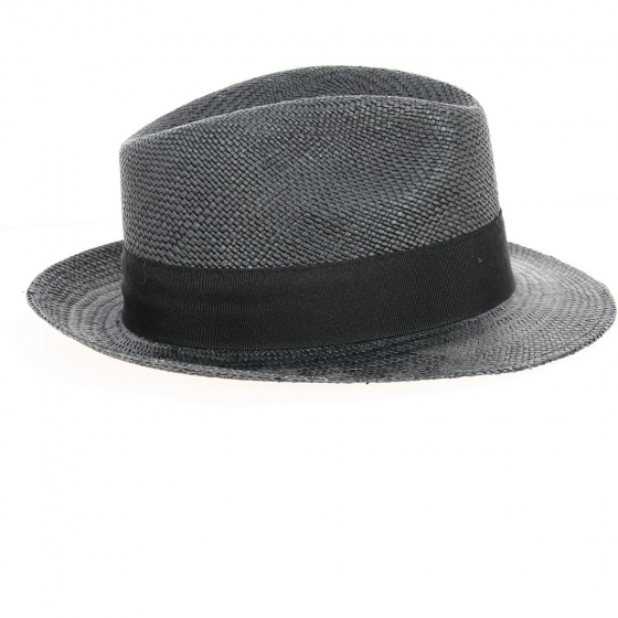 Chapeau Fedora Tijuana Panama Noir - Traclet