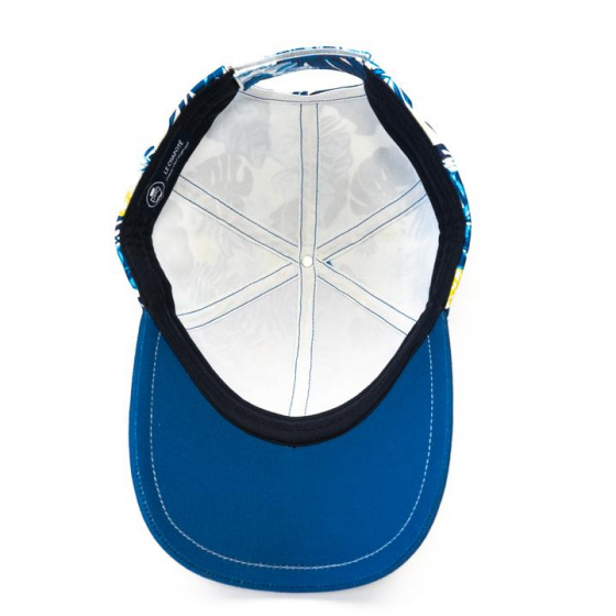 Casquette Baseball Blue Jungle Coton Bleu - le Chapoté Paris