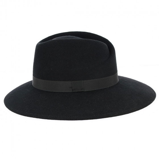 Capeline Occitane Feutre Laine Noir - Traclet