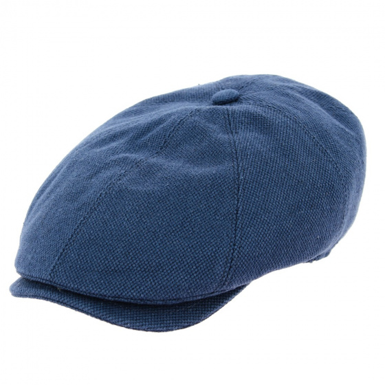 Casquette Huit Côtes Coton Marine - le Chapoté Paris