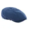 Casquette Huit Côtes Coton Marine - le Chapoté Paris Reference : 12537 | Chapellerie Traclet