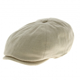 Natural Cotton Eight Panel Cap - Le Chapoté Paris