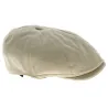 Casquette Huit Côtes Coton Naturel - le Chapoté Paris Reference : 12538 | Chapellerie Traclet