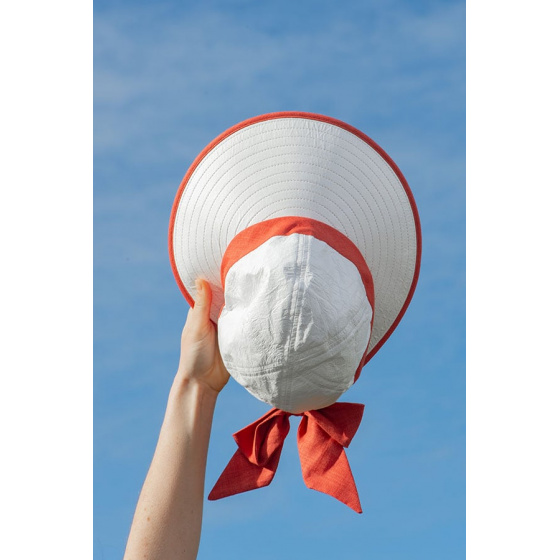 Bauloise High Protection Visor Cap Terracotta - Soway