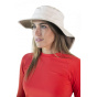 Bordeaux Traveller Hat with Neck Protection Beige - Soway
