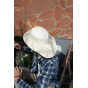 Bordeaux Traveller Hat Beige Neck Protector - Soway