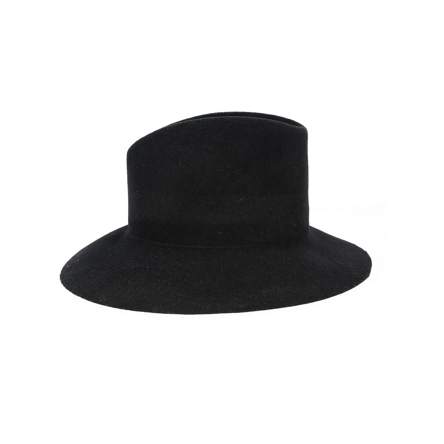 Chapeau Traveller Simple Black Feutre Laine Noir - Kopka Reference : 12540 | Chapellerie Traclet