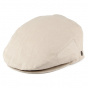Casquette Plate Lin Naturel - Traclet