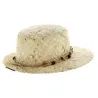 Sandrine Natural Straw Visor Cap - Traclet Reference: 12551 | Traclet Hat Shop