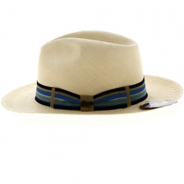 Fedora Coastline Panama Hat Natural - Traclet