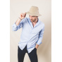 Chapeau safari Tanzanie‎ Coton Beige UPF 50+ - Crambes