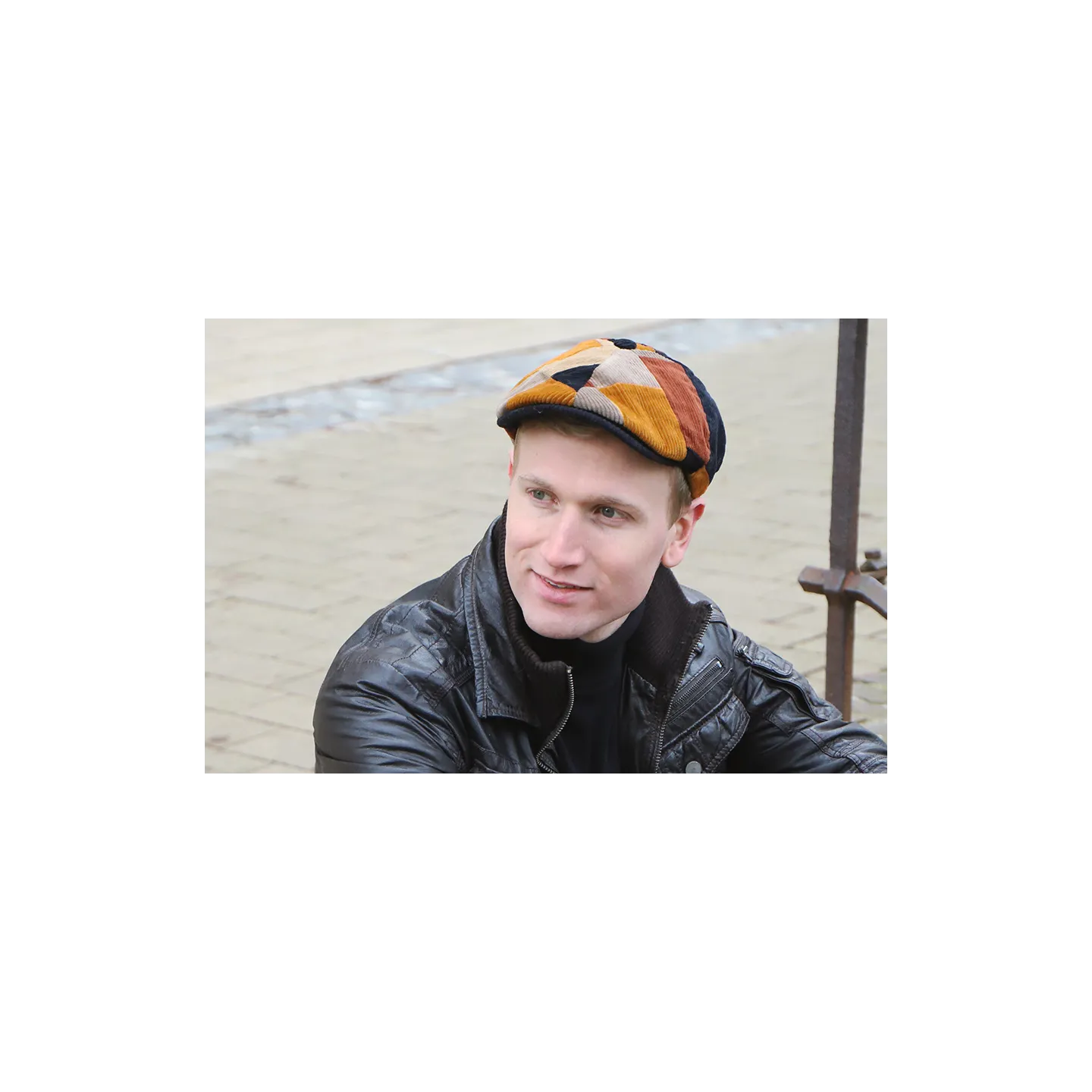 Montreal Patchwork Cotton Irish Cap - Traclet Reference: 9911 | Traclet Hat Shop
