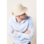 Beige Cotton Belgrade Trilby Hat - Crambes