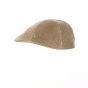Brown Leather Domed Cap Bagnola - Traclet