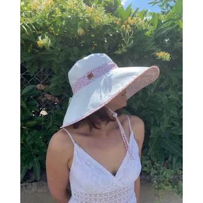 Summer Wide-brimmed Hat - Porto - Soway Reference: 4828 | Traclet Hat Shop
