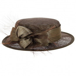 Carmen Brown Ceremonial Hat - Traclet