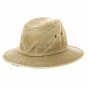 Traveller Outdoor Cotton Beige Hat - Traclet