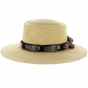 Michele Panama Natural Gambler Hat - Crambes